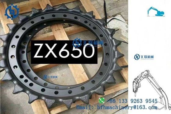 เฟืองขับ Zaxis ZX650 Excavator, Hitachi Digger Parts ZX650LC ZX670